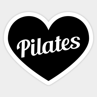 Pilates In My Heart - Pilates Lover - Heart Lover Sticker